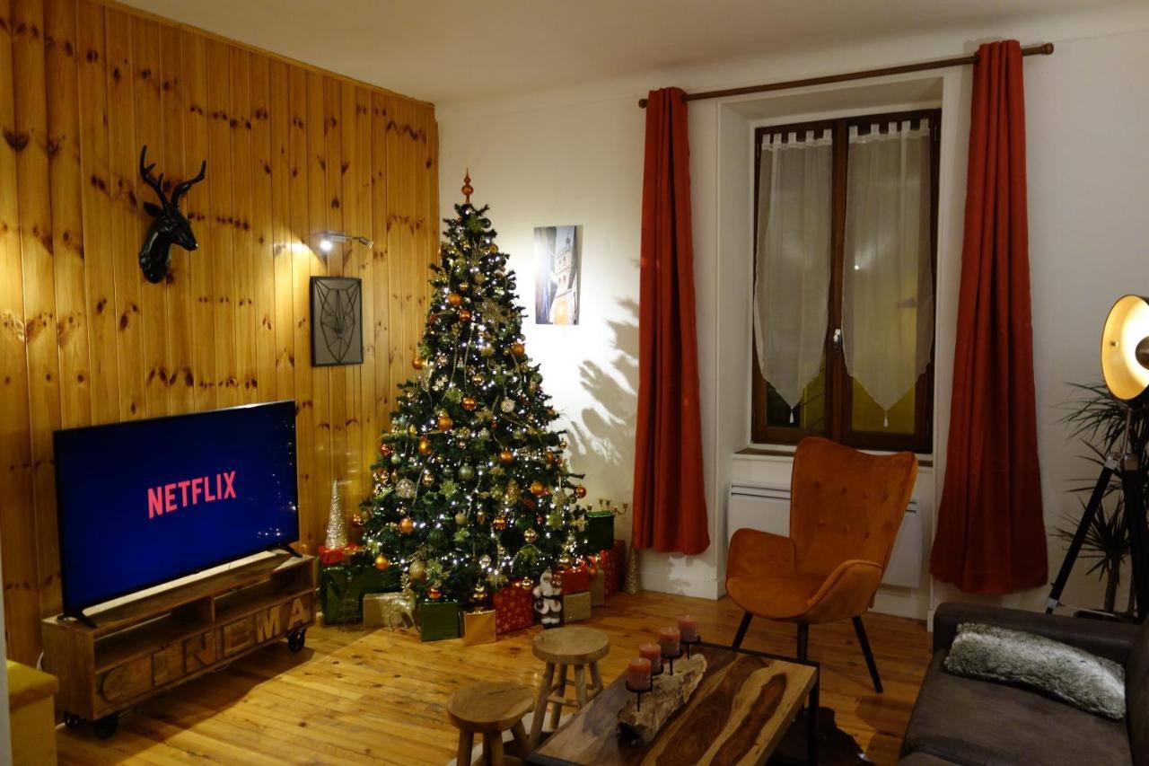 Appartement Cosy Montagne, Centre Ville De Briancon Eksteriør billede