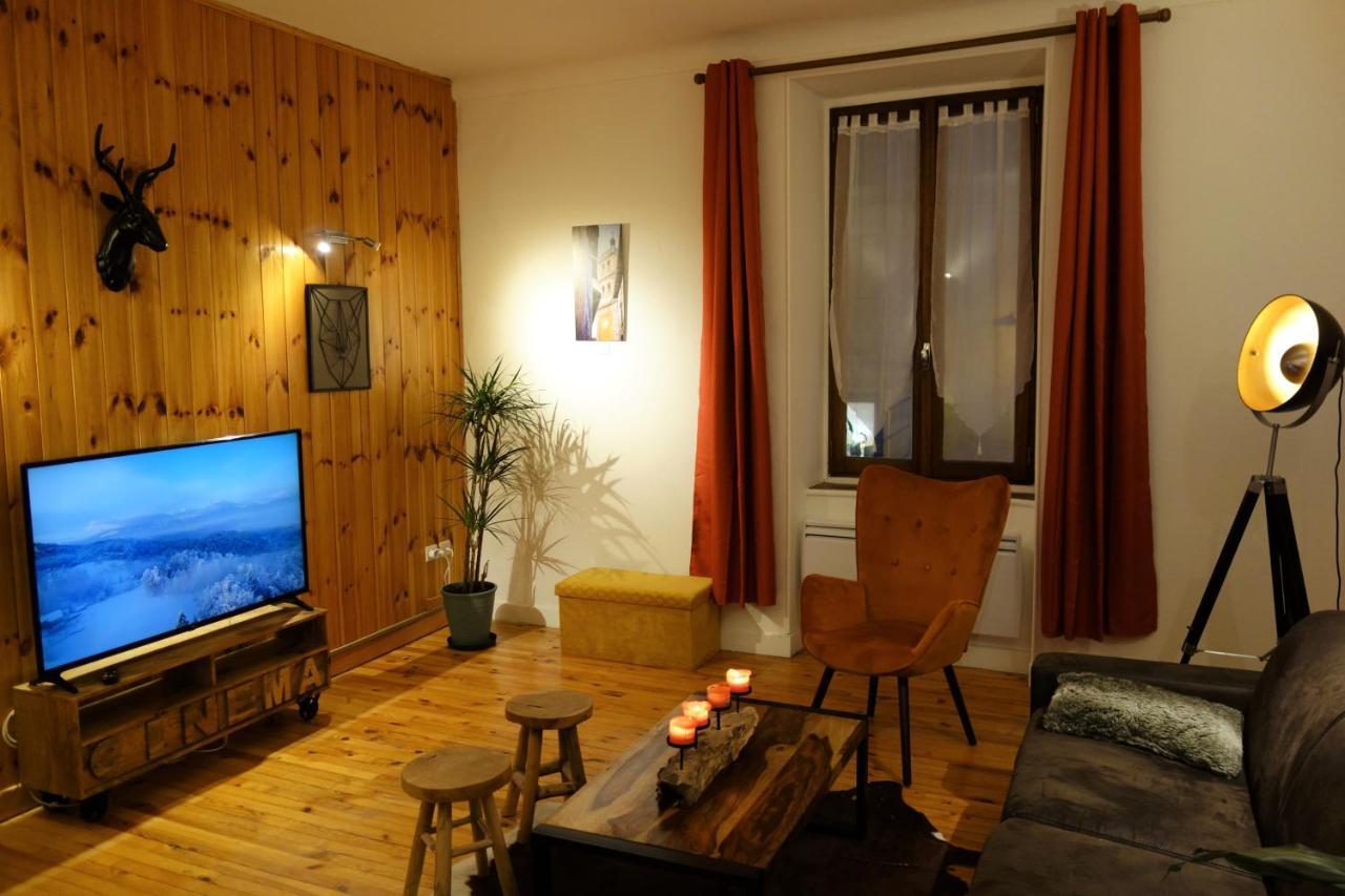 Appartement Cosy Montagne, Centre Ville De Briancon Eksteriør billede